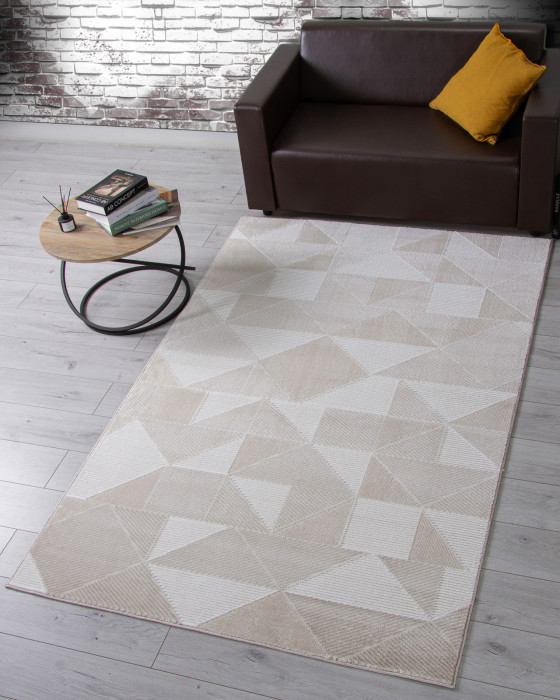 Ковер F603 - CREAM - Прямоугольник - коллекция OSTIN