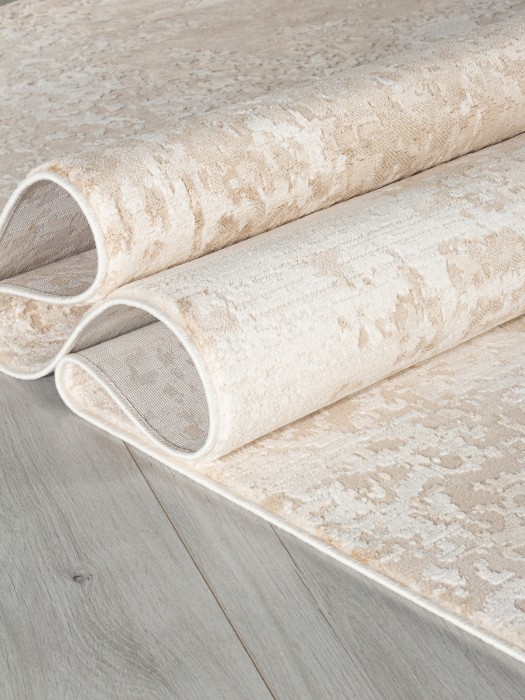 Ковер M028A - LIGHT BEIGE / BEIGE - Прямоугольник - коллекция SIESTA