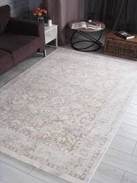 Ковер AMELI ( АМЕЛИ ) 9256A - S.BEIGE / P.WHITE