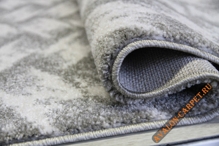 Ковер 39270X r SILVER / SILVER