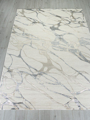 Ковер 02743C - BEIGE / GREY - Прямоугольник - коллекция SAFARI