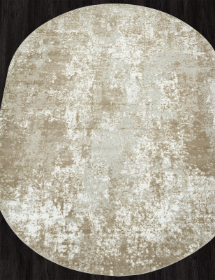 Ковер F198 - BEIGE-NATURAL - Овал - коллекция SIRIUS