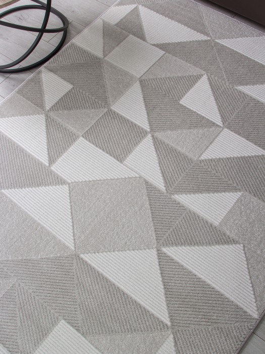 Ковер F603 - GRAY - Прямоугольник - коллекция OSTIN