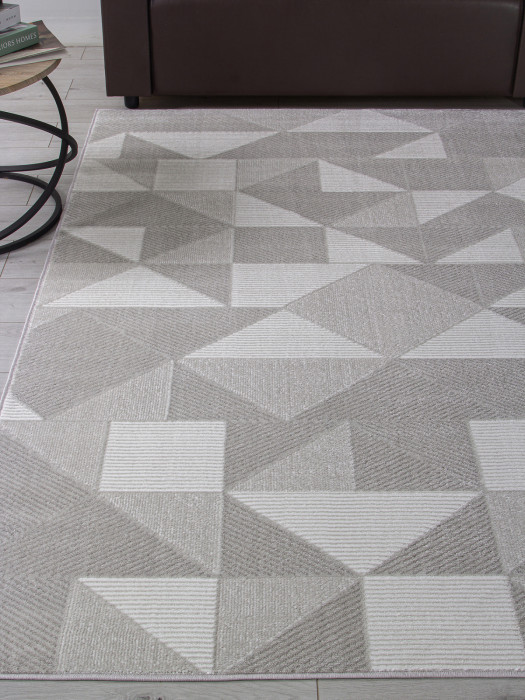 Ковер F603 - GRAY - Прямоугольник - коллекция OSTIN