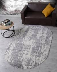 Ковер NATUREL ( НАТУРЕЛЬ ) F229 - GRAY ( Овал )