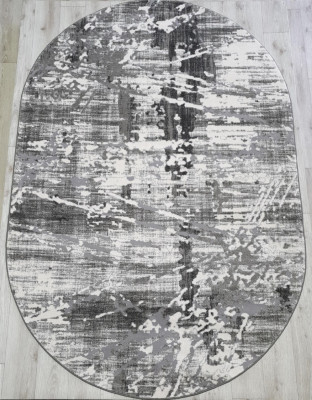 Ковер 36342X oval SILVER / SILVER