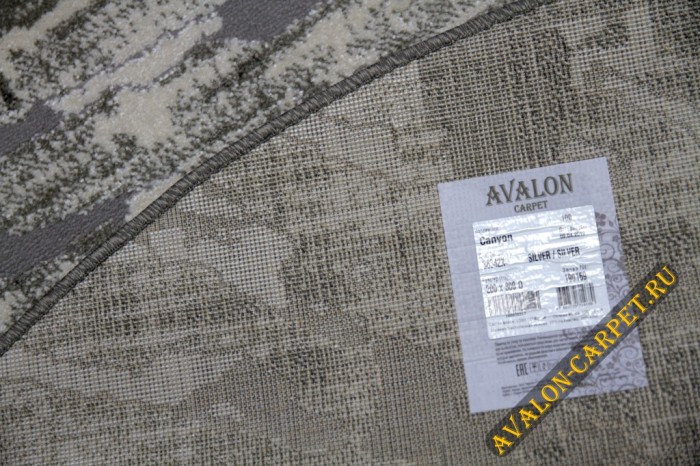 Ковер 36342X oval SILVER / SILVER