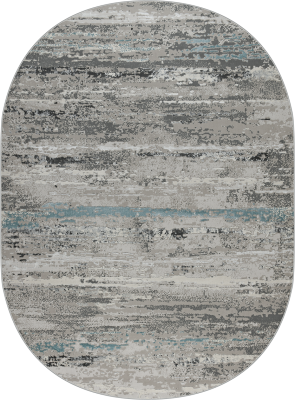 Ковер 36556A oval GREY / BLUE
