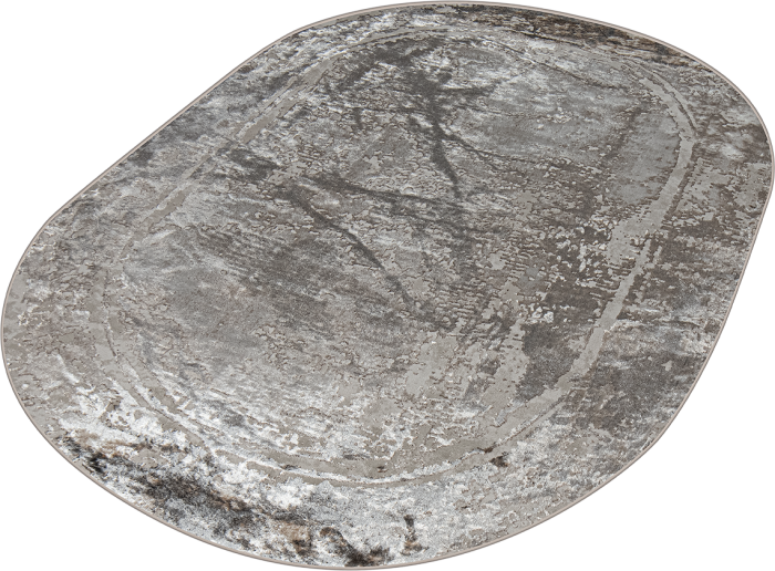 Ковер 38557A oval GREY FLS / BEIGE FLS