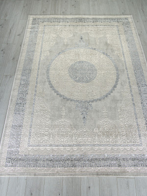 Ковер 02781A - BEIGE / GREY - Прямоугольник - коллекция SAFARI