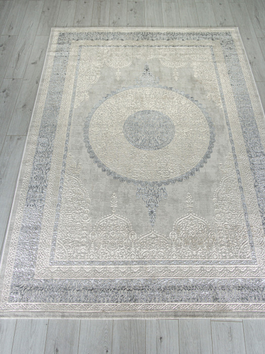 Ковер 02781A - BEIGE / GREY - Прямоугольник - коллекция SAFARI