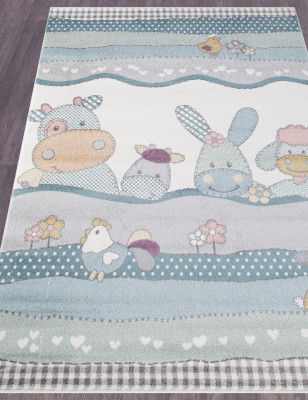 Ковер 2484 - LIGHT CREAM - Прямоугольник - коллекция SOFIT
