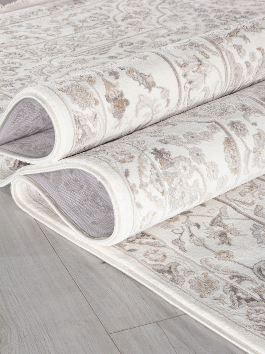 Ковер 32690A - CREAM / D.BEIGE - Прямоугольник - коллекция CLASSIC