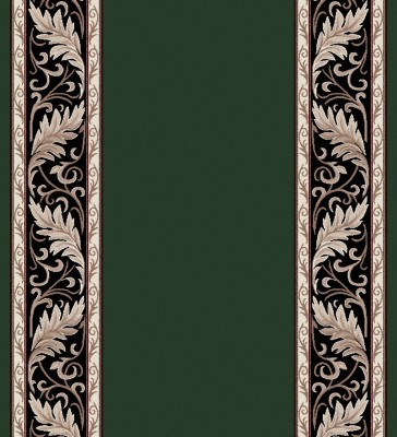 Ковер D040 - GREEN - Дорожка - коллекция COLIZEY