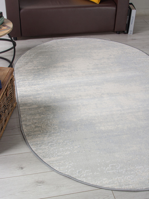 Ковер F270 - BLUE - Овал - коллекция CUBA