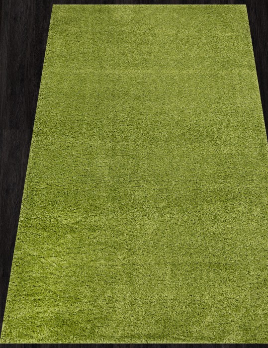 Ковер L001 - LIGHT GREEN - Прямоугольник - коллекция SHAGGY TREND
