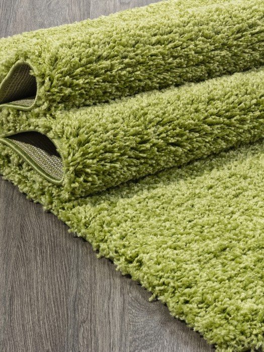 Ковер L001 - LIGHT GREEN - Прямоугольник - коллекция SHAGGY TREND