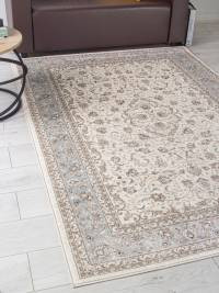 Ковер VALENCIA DELUXE ( ВАЛЕНСИЯ ДЕЛЮКС ) F014 - CREAM-L.BLUE