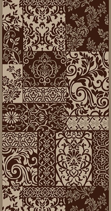 Ковровая дорожка Шенил 28004/24388