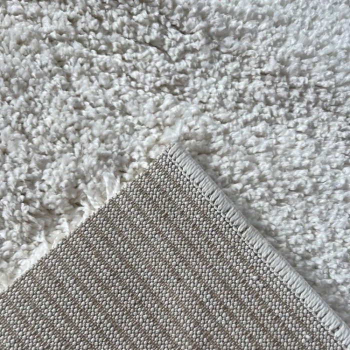 Ковролин Шегги 01 Белый 25мм