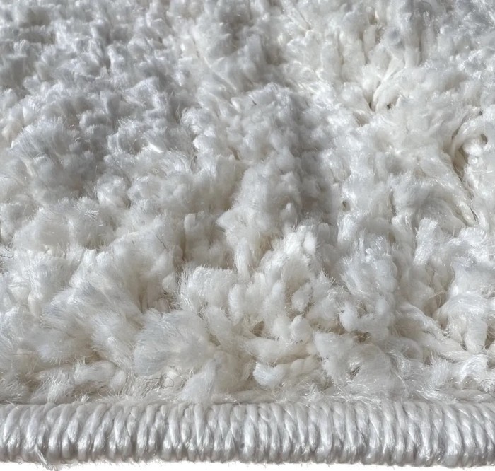 Ковролин Шегги 01 Белый 25мм