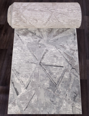 Ковер 04022G - GREY / GREY - Дорожка - коллекция ARMINA