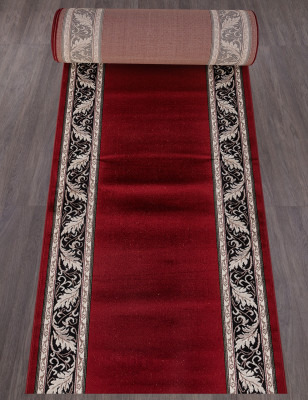 Ковер D040 - RED - Дорожка - коллекция COLIZEY