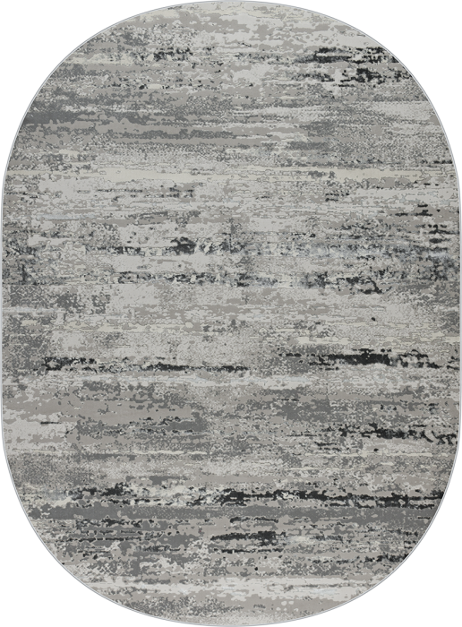 Ковер 36556A oval GREY / L.GREY