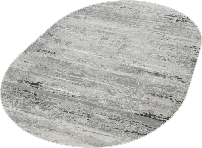 Ковер 36556A oval GREY / L.GREY
