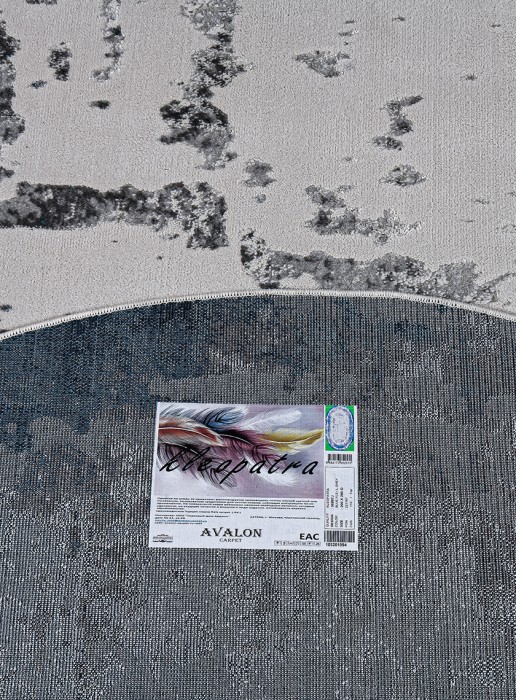 Ковер 36897J oval BLUE FLS / L.GREY