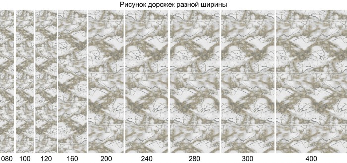 Ковер 3270 - GRAY-BEIGE - Дорожка - коллекция GRAFF