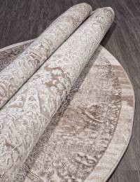 Ковер ARMINA ( АРМИНА ) 03878B - BROWN / BROWN ( Круг )