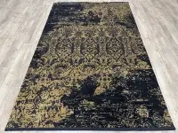 Ковер DAHLIA ( ДАХЛИЯ ) 9618A - BLACK / GOLD