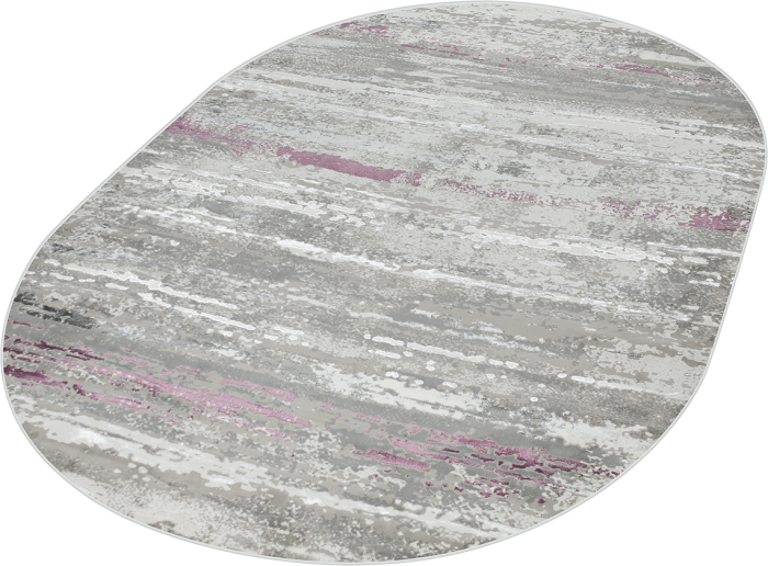 Ковер 36556A oval GREY / LILA