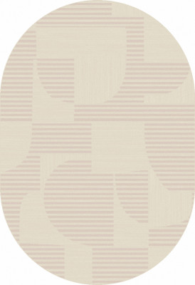 Ковер F440 - LIGHT CREAM - Овал - коллекция DIOS