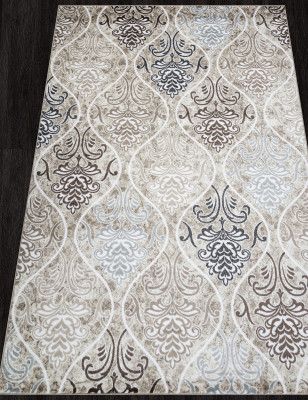 Ковер L013 - CREAM-BROWN - Прямоугольник - коллекция LUXE