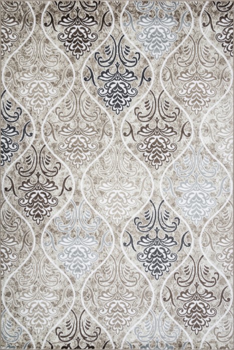 Ковер L013 - CREAM-BROWN - Прямоугольник - коллекция LUXE