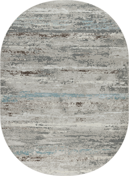 Ковер 36556A oval L.BEIGE / BLUE