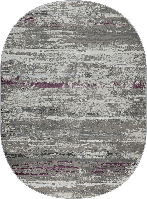 Ковер 36556A oval LILA / L.GREY