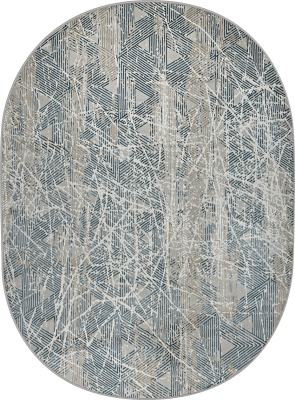 Ковер 36840B oval BLUE / BEIGE