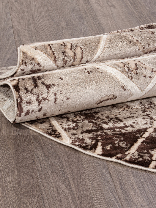 Ковер 04035B - DARK BROWN - Овал - коллекция ARMINA