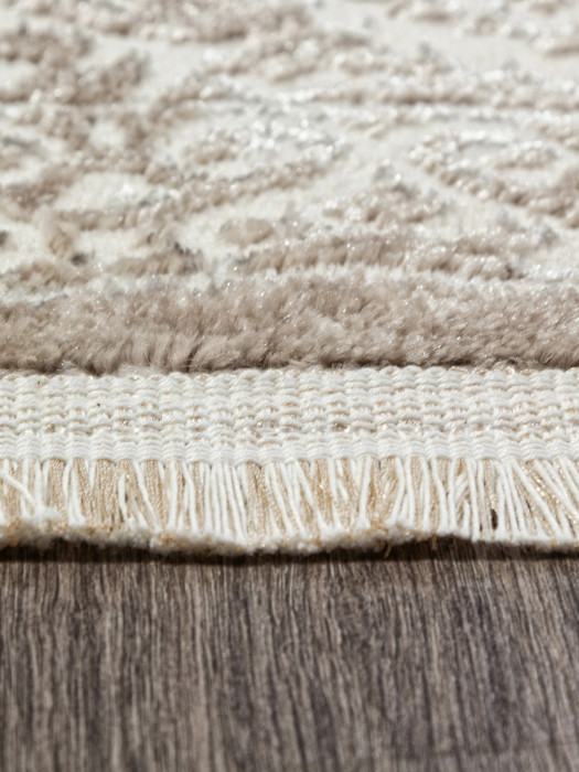 Ковер 26468A - CREAM / D.BEIGE - Овал - коллекция MARMARIS