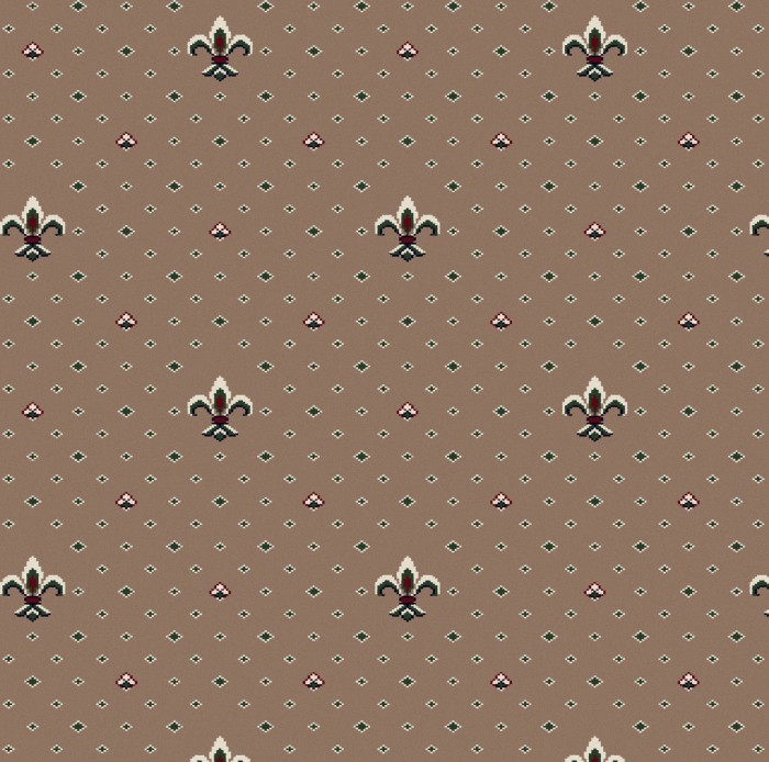 Ковер E027 - DARK BEIGE - Дорожка - коллекция ETALON