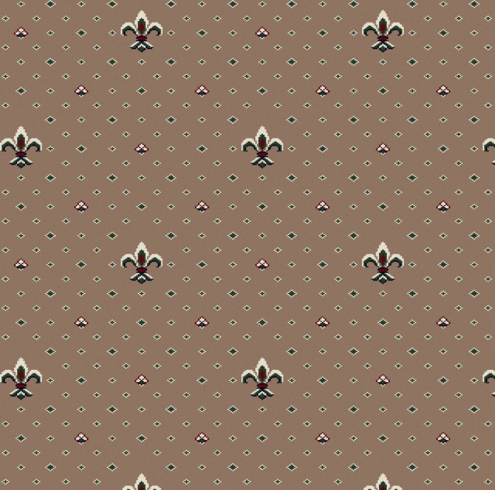 Ковер E027 - DARK BEIGE - Дорожка - коллекция ETALON