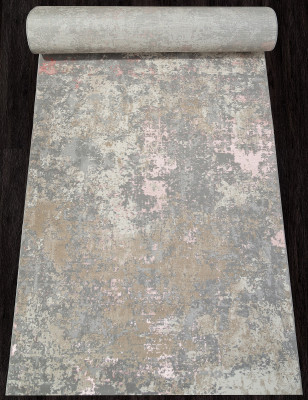 Ковер F163 - BEIGE-PINK - Дорожка - коллекция LIMAN