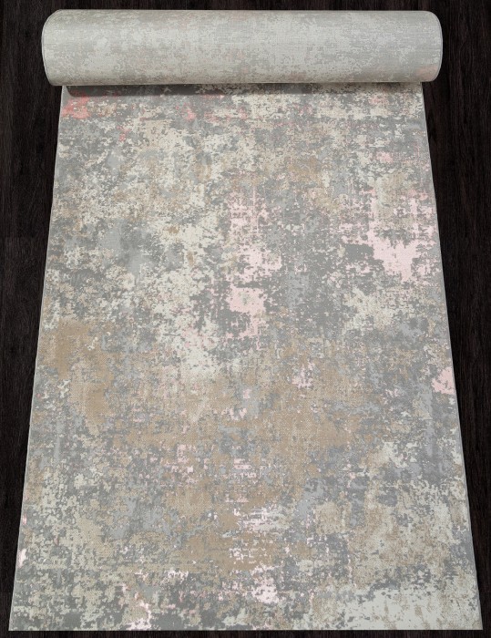 Ковер F163 - BEIGE-PINK - Дорожка - коллекция LIMAN