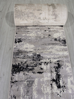 Ковер F279 - DARK GRAY - Дорожка - коллекция PALERMO