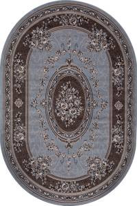 Ковер SIERRA ( СИЕРРА ) 5444 - BLUE-BROWN 2 ( Овал )
