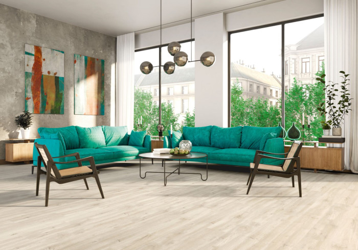 Ламинат SWISS KRONO Fanat Дуб Серебряный