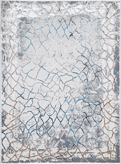 Ковер 37888A stan BLUE FLS / BEIGE FLS